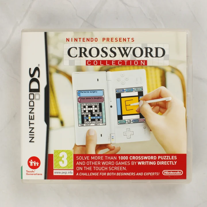 Crossword Collection Nintendo DS játék elölnézete a tokban