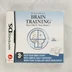 Dr Kawashima's Brain Training Nintendo DS játék tokjának előlapja