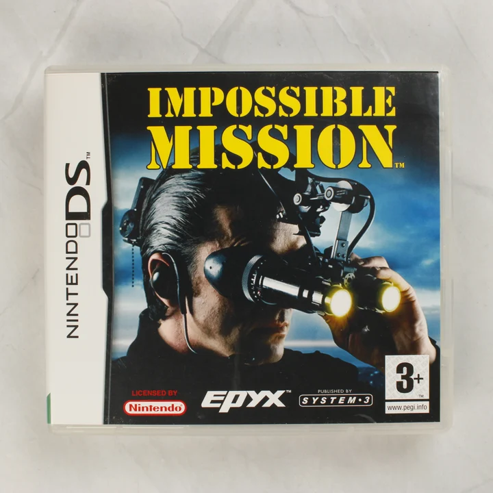 Impossible Mission Nintendo DS előlap Impossible Mission Nintendo DS játék elülső borítója