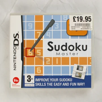 Sudoku Master Nintendo DS játék tokjának előlapja