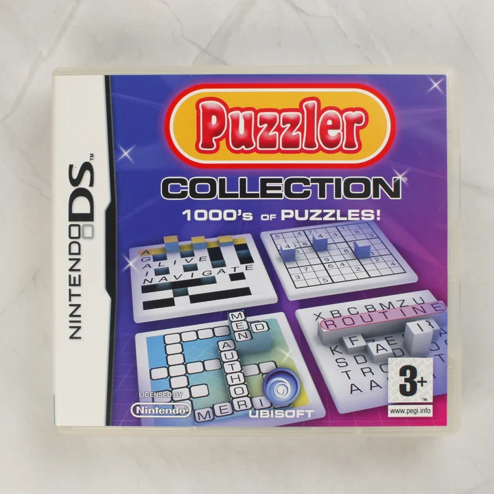 Puzzler Collection Nintendo DS előlap Puzzler Collection Nintendo DS játék elölnézete a tokban