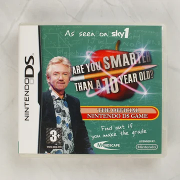 Are You Smarter Than A 10 Year Old? Nintendo DS játék előlapja