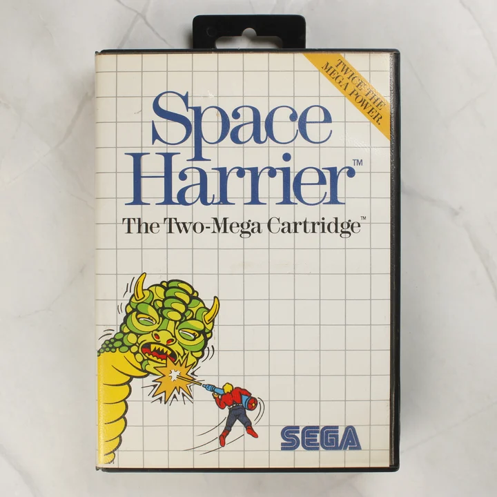 Space Harrier Sega Master System játék dobozának előlapja