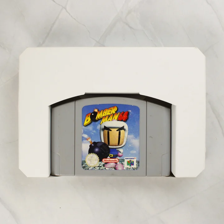 Bomberman 64 N64 cartridge tartóban Bomberman 64 Nintendo 64 cartridge a belső tartóban