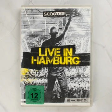 Scooter Live in Hamburg DVD előlapja