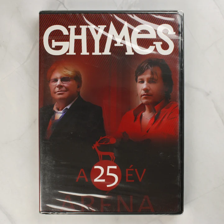 Ghymes A 25 év Aréna DVD előlapja