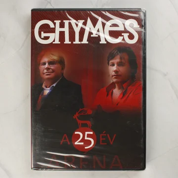 Ghymes A 25 év Aréna DVD előlapja