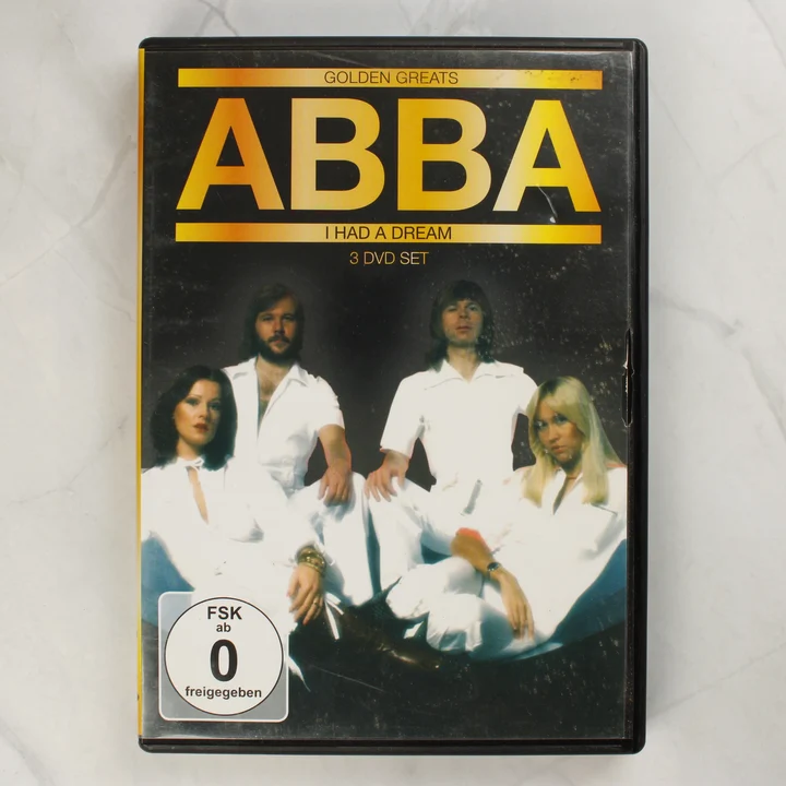 ABBA Golden Greats DVD borító ABBA Golden Greats I Had a Dream 3 DVD szett elölnézete