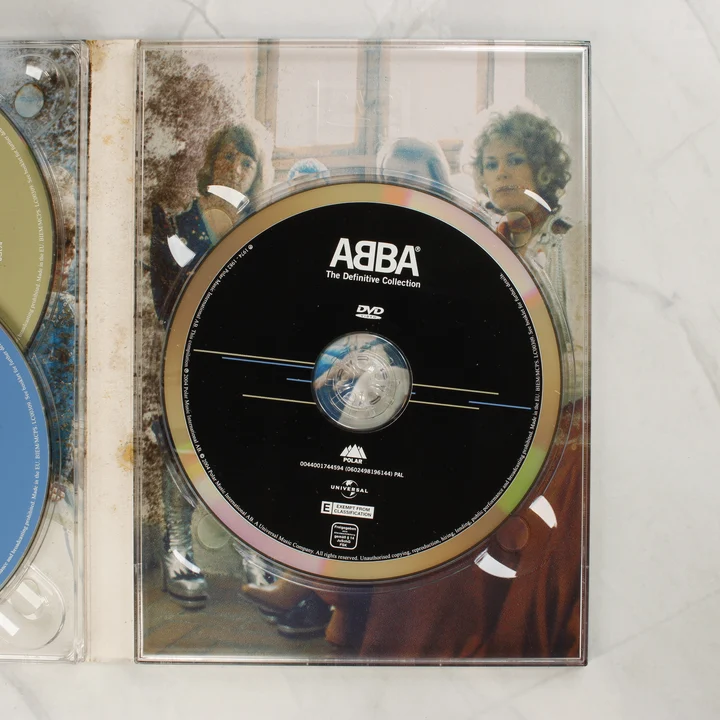 ABBA DVD lemez ABBA The Definitive Collection DVD lemez a tokban