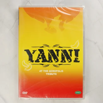 Yanni At the Acropolis Tribute DVD előlapja fóliázva