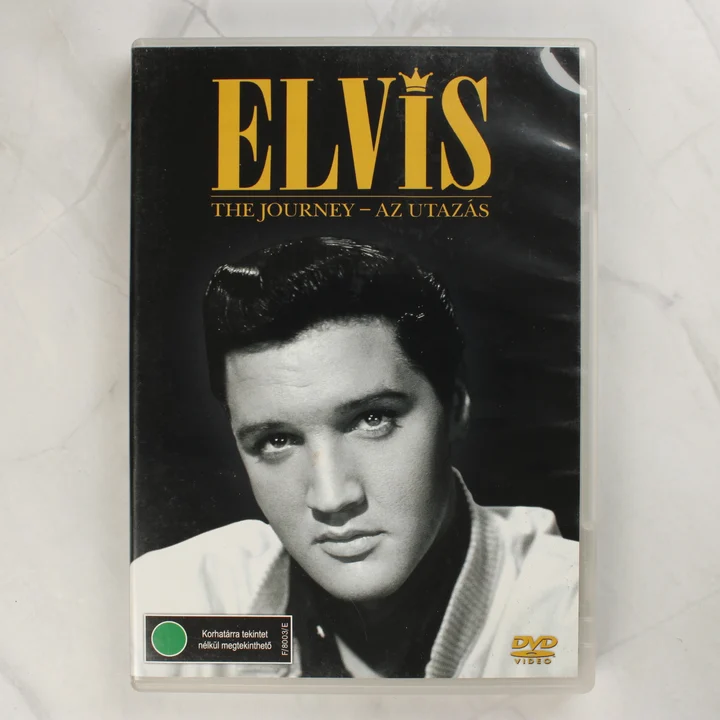 Elvis: The Journey – Az utazás DVD borítója Elvis Presley portréjával