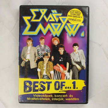 Első Emelet Best Of... 1. DVD előlapja az együttes tagjaival