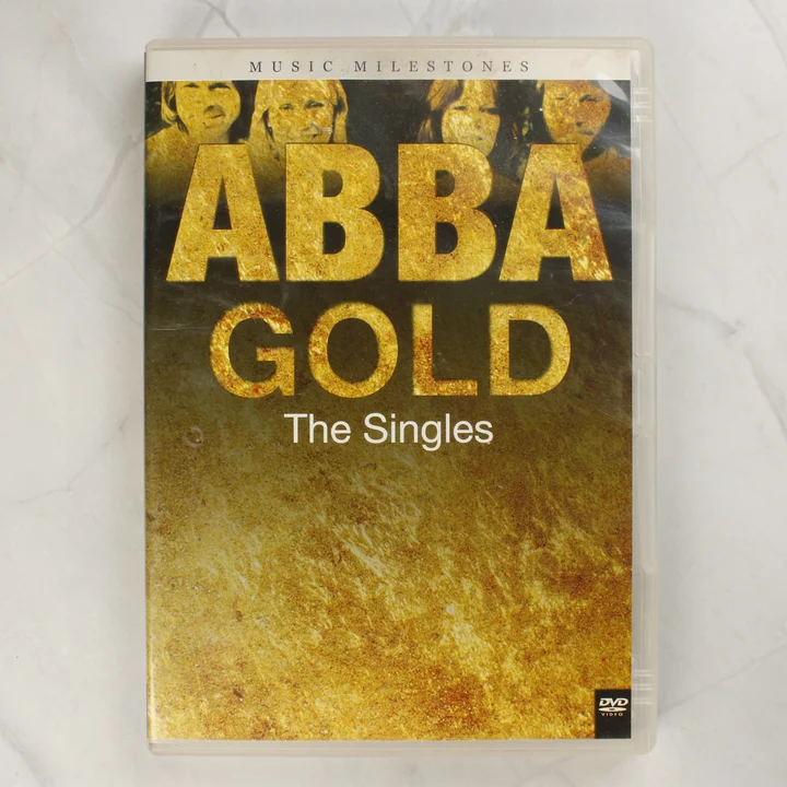 ABBA Gold DVD borító ABBA Gold The Singles DVD borító elölnézete