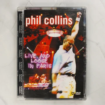 Phil Collins Live and Loose in Paris DVD előlapja