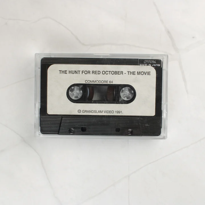 The Hunt for Red October C64 kazetta The Hunt for Red October Commodore 64 kazetta