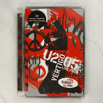 U2 Vertigo 2005 Live from Chicago DVD előlapja