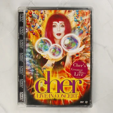 Cher Live in Concert DVD előlapja
