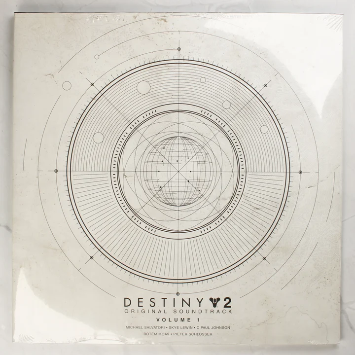 Destiny 2 Original Soundtrack Volume 1 bakelit lemez előlapja
