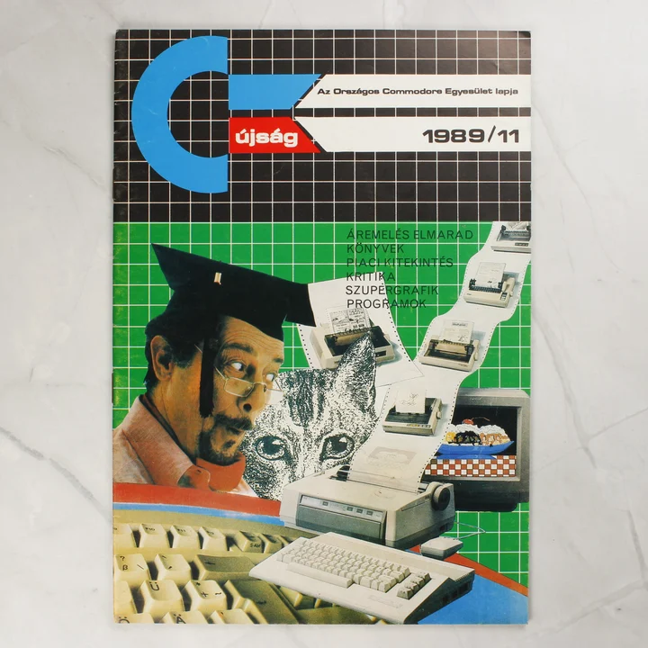 C-újság 1989 november A C-újság 1989. novemberi számának borítója
