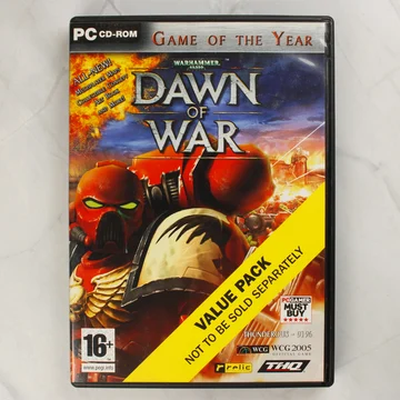 Warhammer 40,000 Dawn of War Game of the Year Edition PC játék borítója