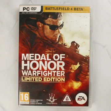 Medal of Honor Warfighter Limited Edition PC játék borítója