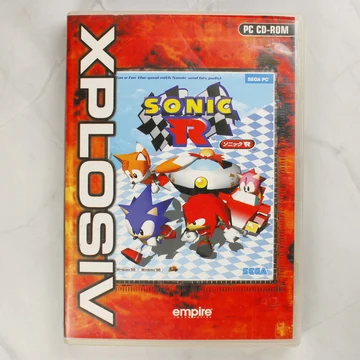 Sonic R PC játék borítója