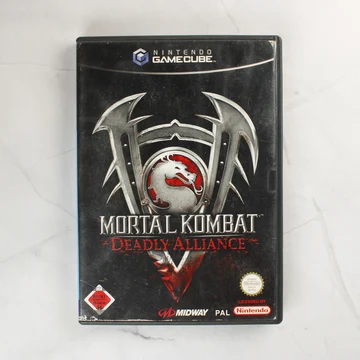 Mortal Kombat Deadly Alliance Nintendo GameCube játék tokjának előlapja