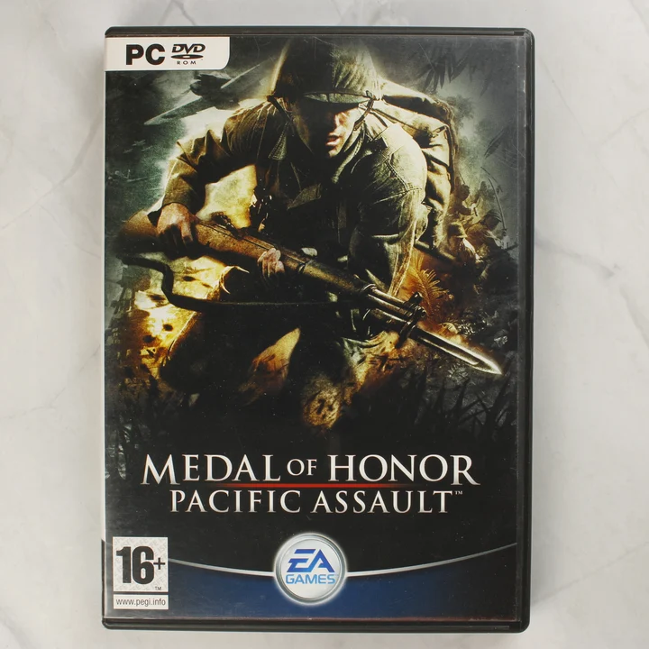 Medal of Honor Pacific Assault PC borító Medal of Honor Pacific Assault PC játék első borítója