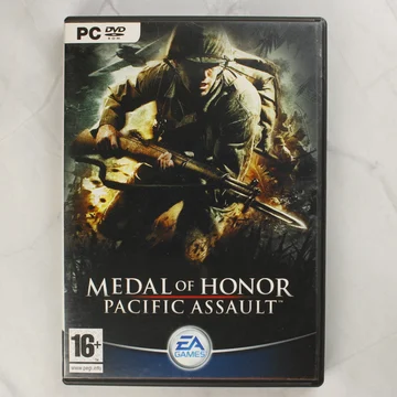 Medal of Honor Pacific Assault PC játék első borítója