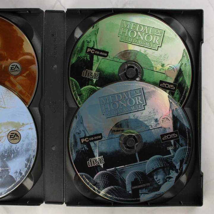 Medal of Honor Allied Assault alapjáték CD lemezek