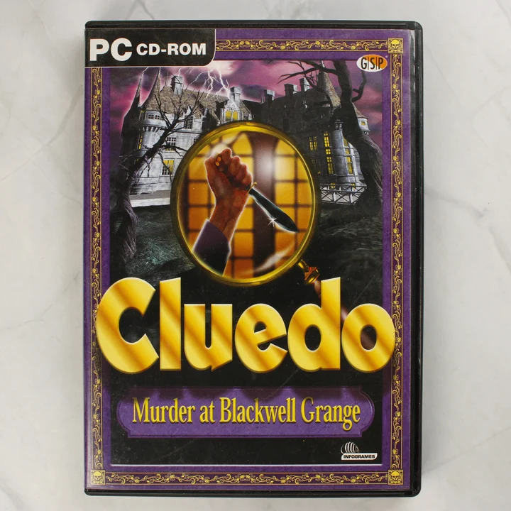 Cluedo Murder at Blackwell Grange előlap Cluedo Murder at Blackwell Grange PC játék előlapja