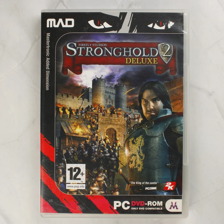 Stronghold 2 Deluxe PC előlap Stronghold 2 Deluxe PC játék előlapja