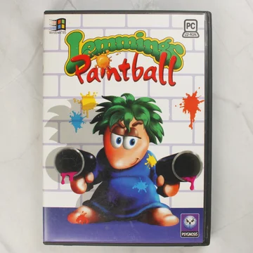 Lemmings Paintball PC játék előlapja