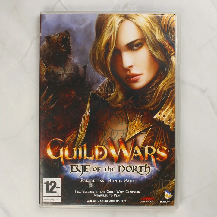 Guild Wars Eye of the North borító Guild Wars Eye of the North Pre-Release Bonus Pack PC játék borítója
