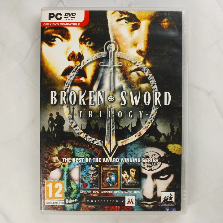 Broken Sword Trilogy PC játék borítója