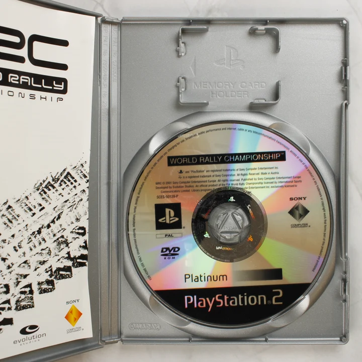 WRC World Rally Championship PS2 Platinum nyitott tok lemezzel