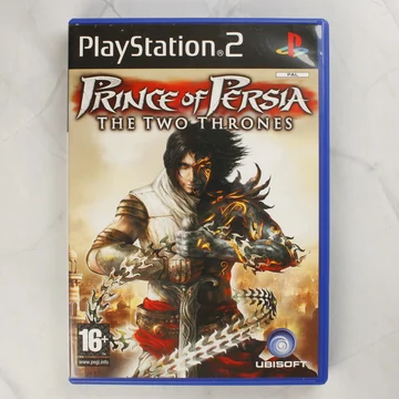 Prince of Persia: The Two Thrones PlayStation 2 játék előlapja