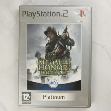 Medal of Honor Frontline Platinum PlayStation 2 játék előlapja