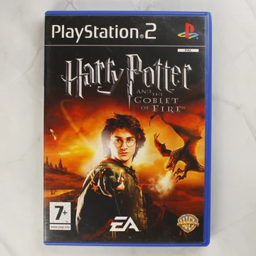 Harry Potter and the Goblet of Fire PS2 játék előlapi borítója