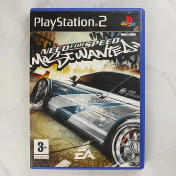 Need for Speed Most Wanted PS2 játék előlapja