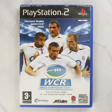 WCR World Championship Rugby PlayStation 2 játék előlapja