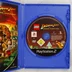 Nyitott LEGO Indiana Jones PS2 tok a lemezzel és az útmutatóval