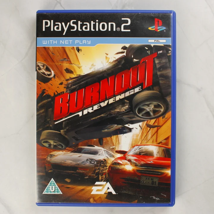 Burnout Revenge PlayStation 2 játék elölnézete