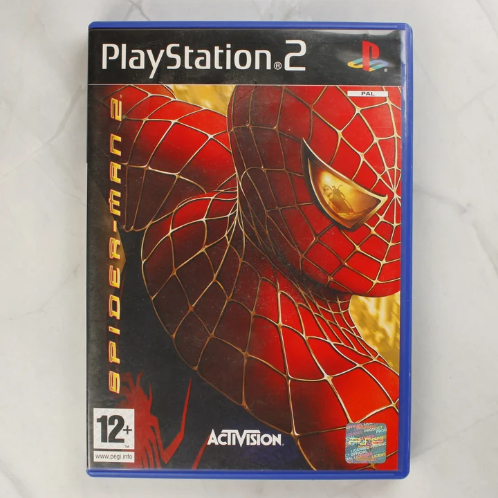 Spider-Man 2 PS2 borító Spider-Man 2 PlayStation 2 játék borítója