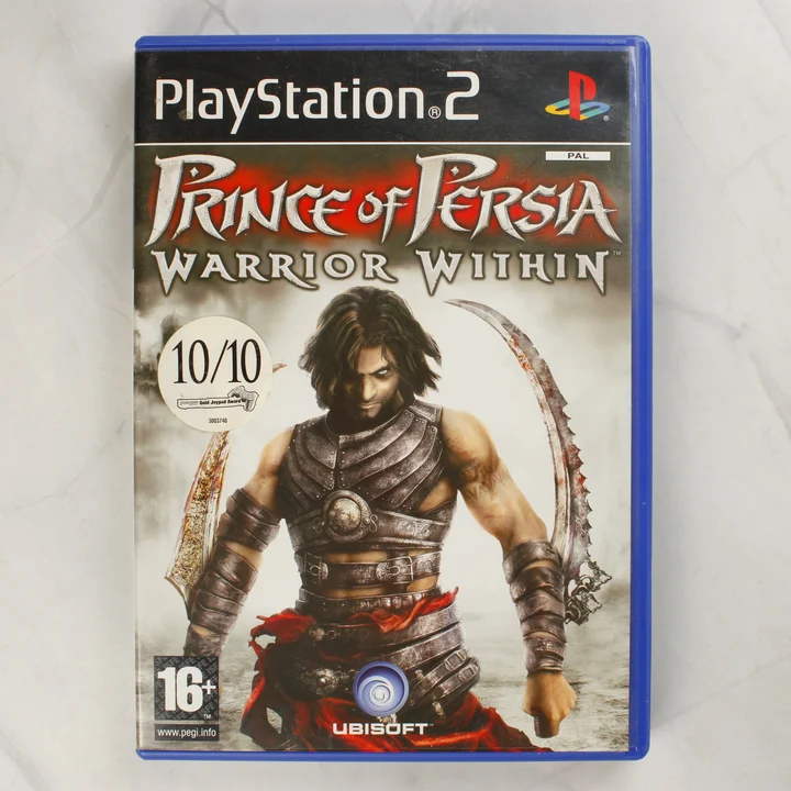 Prince of Persia Warrior Within PS2 játék előlapja