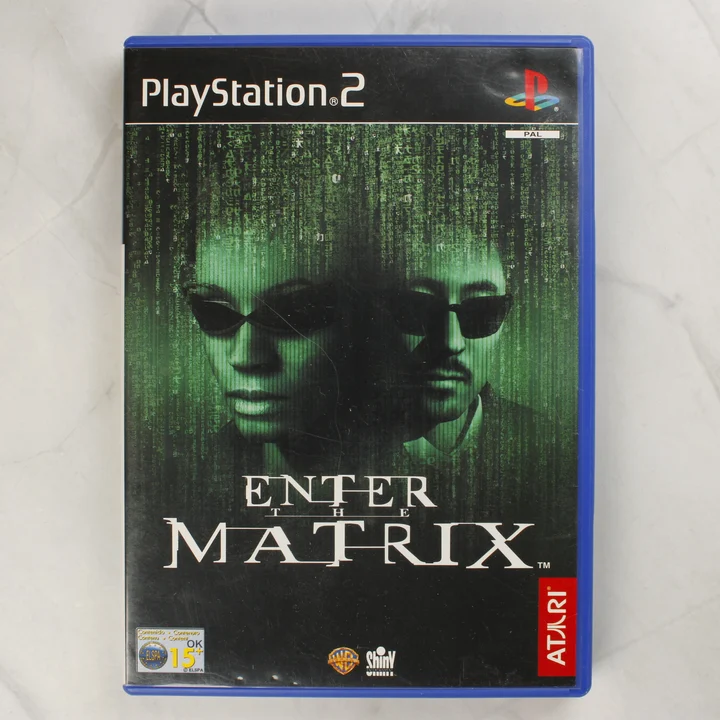 Enter the Matrix PlayStation 2 játék borítója