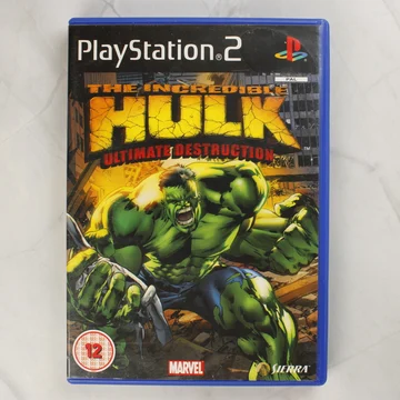 The Incredible Hulk: Ultimate Destruction PS2 játék előlapja