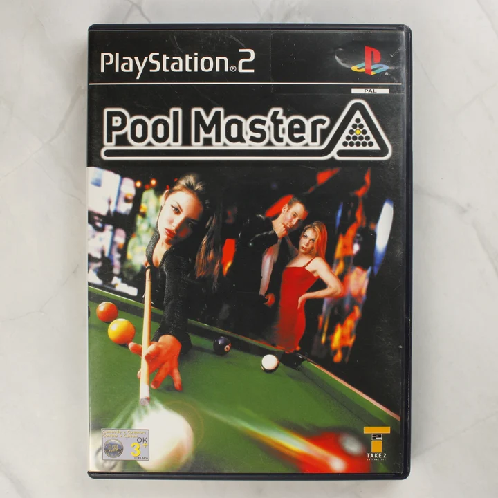 Pool Master PS2 előlap Pool Master PlayStation 2 játék előlapi borítója