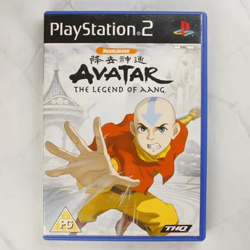 Avatar: The Legend of Aang PlayStation 2 játék előlapja