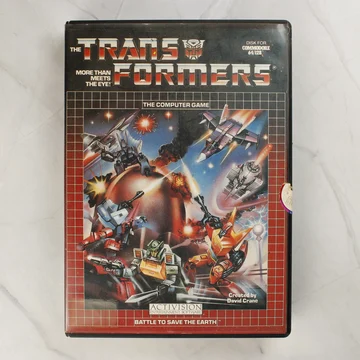The Transformers: Battle to Save the Earth Commodore 64 játék borítója